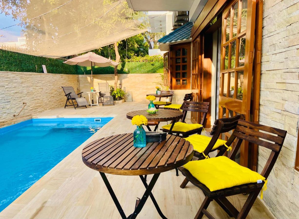 Roshani Pool Villa Gurgaon - 7Br #Privatepool #Villa #Bungalow #Garden #Staycation Exterior photo